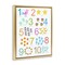 Stupell Industries Fun Learning To Count Floating Frame, design by Carla Daly